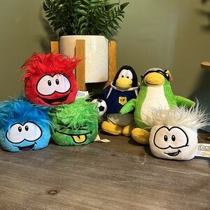 club penguin plushes